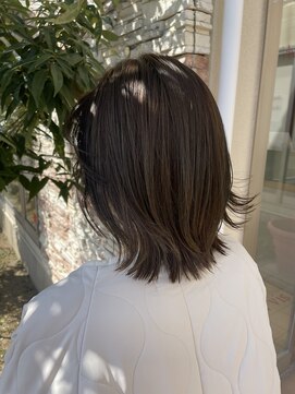 アドゥーヘア ヴィス(A do hair vis) オリーブグレー