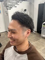 トリニティ(TRINITY)&nbsp;Theイイ男ヘア4～ハードパーマ編～このスタイルで営業っす☆