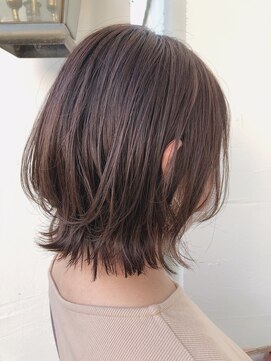 ルプラ チッタ(le-pla Citta) レイヤーボブ　×　シナモンベージュ