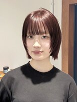 クロ 代官山(CURO)&nbsp;レイヤーボブ/小顔ヘア/切りっぱなしボブ/ボブ/外ハネボブ