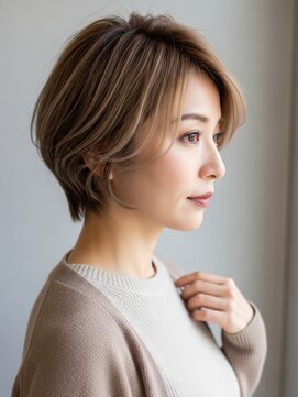 ジ エクト リアン 箕面店(The Ect Lien) 【白髪ぼかし/明るい白髪染め/白髪ぼかしハイライト/ブリーチ】