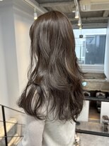 ヌープヘアーアイス(NUUP.hair ici)&nbsp;髪質改善カラー×アッシュグレーベージュ｜柔らか透明感カラー