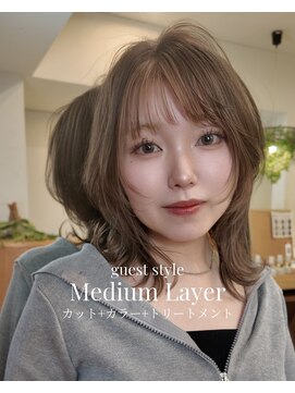 カノエ 山口小郡店(canoe) ウルフレイヤー×フェイスフレーミング