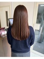 零秒女髪 千里丘店&nbsp;髪質改善で艶めくまとまり大人ロングヘア艶髪美髪髪質改善カラー