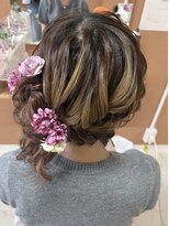 ミロワール(miroir) 浴衣 サイドアップ