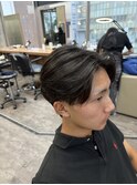 毛流れセンターパート