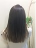 【美しい髪を求める】　髪の美容液＋ストレート＋カット　￥25850→￥18095