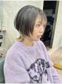 ブリーチハイライト髪質改善ダブルカラーレイヤーカット/本厚木