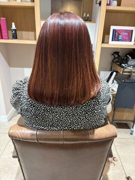アルフレッド 桜本町店(alfRed) 髪質改善GLTカラー/毛先まで艶めくナチュラルミディアム