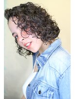 ラウンジ モリオ イケブクロ(Lounge MORIO Ikebukuro) 【morio池袋】ウェーブ黒髪ワンレンボブ フェミニンクール