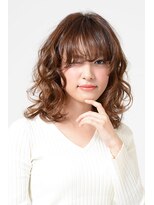 アース コアフュール ボーテ 成田店(EARTH coiffure beaute) 大人グラマラスなウェービーミディアム【EARTH成田】