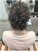 結婚式ヘアセット