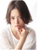 甘カラ愛されショートx大人可愛い【ブラウンベージュ】【池袋