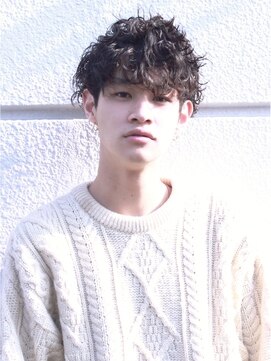 ガズル オオタ(GUZZLE OTA) 【GUZZLE　OTA】　ニュアンススパイラルパーマ