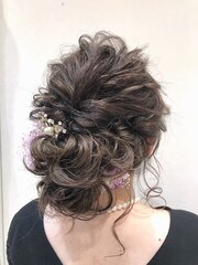 お呼ばれヘアアレンジ☆