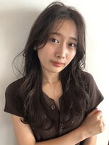 ヴェイン(VEIN)&nbsp;イメチェンヘアスタイル/フェミニンロング/ダークアッシュ