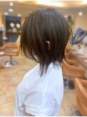 【morio池袋】可愛くて色気のあるマッシュウルフショート♪
