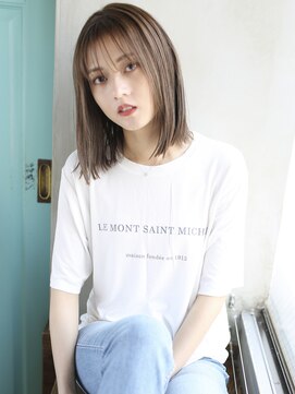 バース(BIRTH) 天神【BIRTH】グレージュカラー×ナチュラルストレート 2