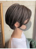 『 ハンサムショート☆ 透明感グレージュカラー 』