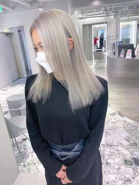 キオク(KIOX) ホワイトブロンド/ハイトーンカラー