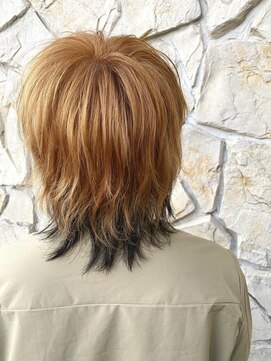 ヘアメイク ヴァロ(Hair Make VaLo) 【山崎 隼平】インナーマッシュウルフ