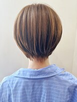 ハピネス クローバー 学園前店(Happiness CLOVER)&nbsp;丸みショート/髪質改善/ベージュ/透明感/20代30代40代50代