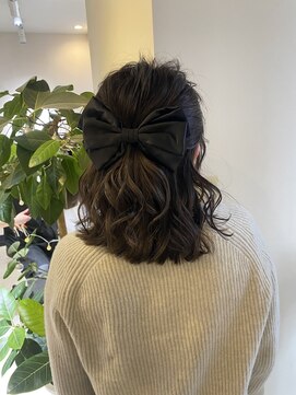 グランドール(Grandoll) 王道ハーフアップ