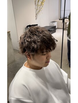 サルファ ヘアデザイン 名古屋 丸の内(S.ALPHA HAIR DESIGN) 波巻きマッシュ