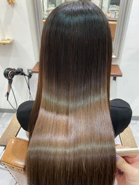 アンジュール 荒田店(UNJOUR.) 髪質改善プレミアムストレート/30代40代50代