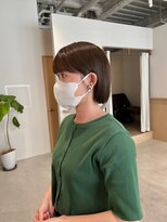 キチ(kici)&nbsp;ボブとオリーブカラー