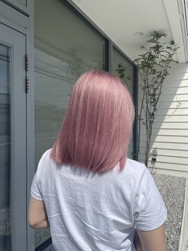 ヴォイスヘアーデザインウル(Voice hair design ulu) ベールピンクカラー