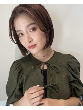 トリコ ショップアンドヘアサロン(tricot shop hair salon) 人気のボブヘア／艶カラー