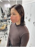 切りっぱなしボブ