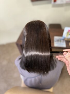 ヘアーメイクポリッシュ 桂店 髪質改善/縮毛矯正/ロングヘアー/ツヤ髪/艶カラー/桂/西京区