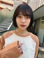 アンバー 池袋(amber)&nbsp;切りっぱなしボブ/デザインカラー/インナーカラー[池袋駅]