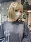 ブリーチ2回以上~◎ホワイトベージュ【唐木彩華】