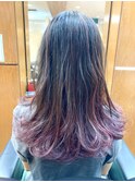憧れ！愛されピンクのバレイヤージュ☆