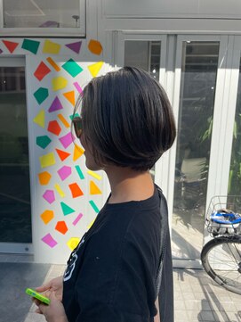 リガナッツ 池袋店(Riganuts) 大人ショートボブ