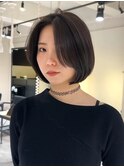 #韓国ボブ#丸みボブ/岸本 理希