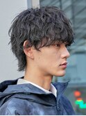 天神波巻きスパイラルパーマ波巻きパーマプードルパーマ強め20代