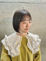 フォレストミラー(Forest Mirror) 艶グレージュ×ミニボブ  Forest Mirror新宿☆ S/S
