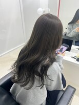 ジーナ 札幌(Zina)&nbsp;髪質改善＊シルバーベージュ＊フェミニンロング＊美髪【Zina】