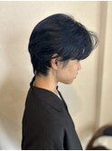 ネイビーブルー×レイヤー