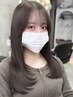 【福田指名限定】カット+縮毛矯正