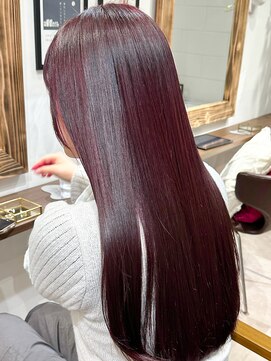 ラレイ ハラジュク(Lalei harajuku) 【白石】ブリーチなしピンクバイオレット暖色原宿