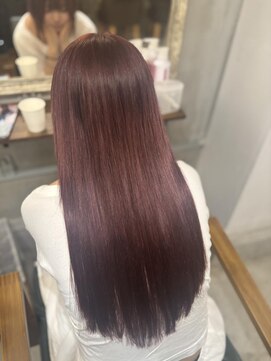 リエコー(RE'ECHO) ◎プルエクステ付けたままカラー