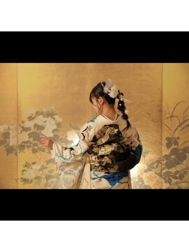 コワファースト 大分(COIFF1RST) 成人式/編みおろしスタイル/ポニーテール