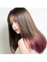 メゾンカシミヤ(Maison Cashmiya)&nbsp;イルミナカラーで作るインナーカラー