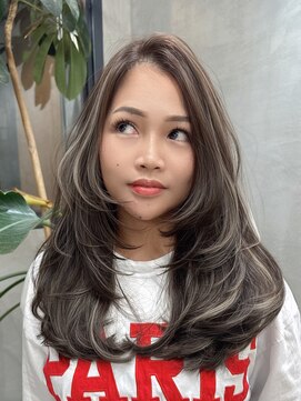 トゥイン 八王子(TWIN) ハイライトレイヤーカット髪質改善八王子