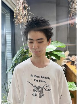 ルーシーバイパム 恵比寿(Lucy by PAM.) 束感がかっこいい！メンズベリーショート